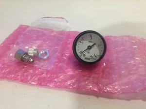 NEW Wika EN 837-1 Manometer Pressure Gauge Druckanzeige 0-4Bar With Fittings - Picture 1 of 7