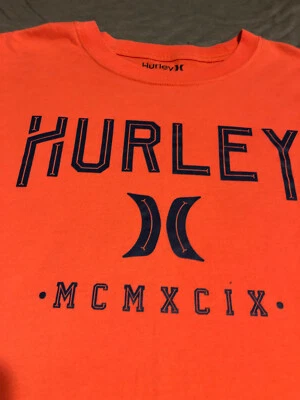 HURLEY - Camiseta Feminina Manga Curta Extra Grande 16-18 Nova Sem Etiquetas PÊSSEGO - FRETE GRÁTIS - Imagem 1 de 4