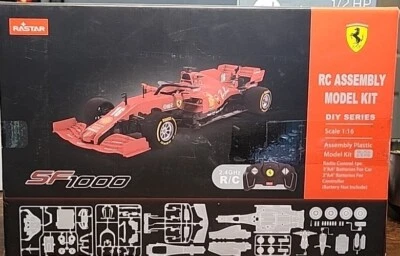 Rastar Ferrari SF1000 RC Assembly Model Kit 1:16 Scale F1 Formula One Car - Image 1 of 2