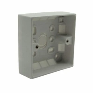 5x Caja trasera/caja de patrón de montaje en superficie 1 banda 32 mm - Imagen 1 de 2