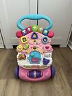 VTech First Steps Baby Walker Pink Animal Characters 2-in-1 Walker Activity Toy