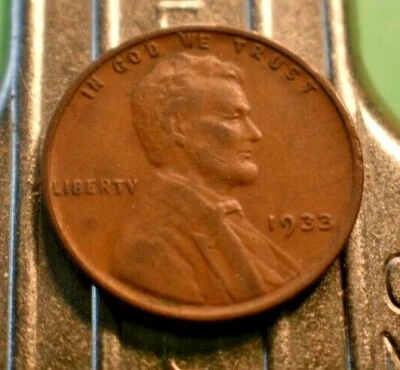 Higher Grade!  1933-P Lincoln Wheat Cent 1c.    (#6659) - Image 1 of 2