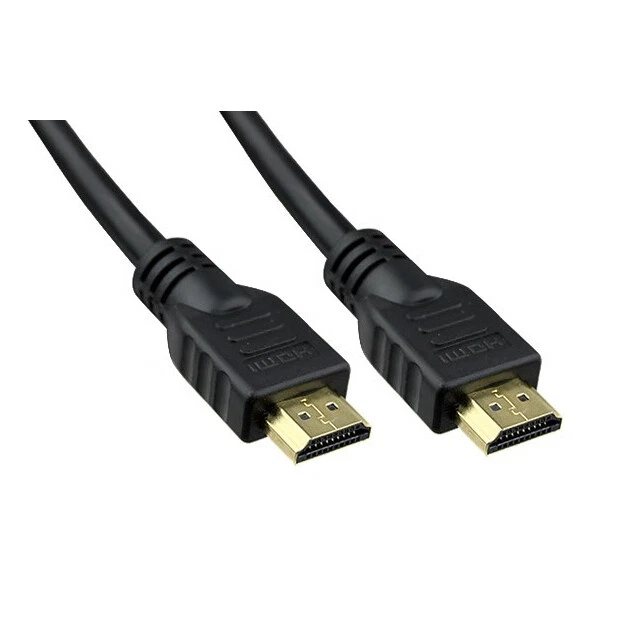 Premium HDMI v1.4 Gold Cable 1080p HD LCD HDTV Video Lead 1 metre - Image 1 of 1