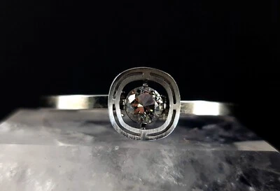 Armreif Silber 925 Bergkristall Vintage TeKa Theodor Klotz - Bild 1 von 4