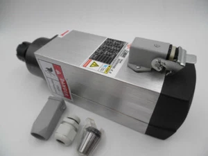 Motor de husillo de 2,2 KW refrigerado por aire ER25 VFD inversor controlador de frecuencia variable CNC - Imagen 1 de 10