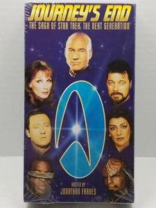 Journey's End The Saga Of Star Trek The Next Generation VHS Movie TNG Sealed New - Picture 1 of 5