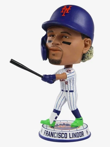Francisco Lindor New York Mets Bighead Bobblehead /222 - NEW IN BOX Cover