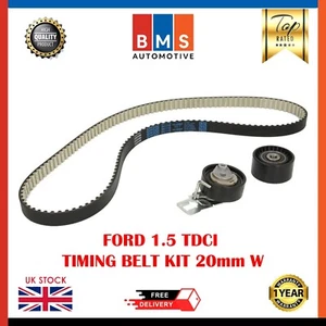 KIT CORREA DISTRIBUCIÓN TDCI MOTOR DIESEL CITROEN PEUGEOT FORD 1.5 20mm KTB917 NUEVO - Imagen 1 de 3