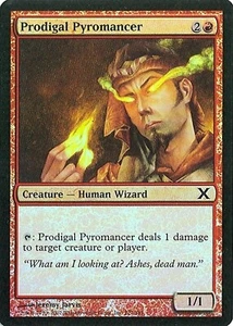 MTG - 10th Edition - Prodigal Pyromancer - Foil - NM - Picture 1 of 1