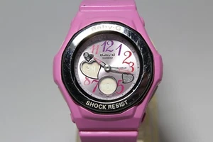 CASIO BGA-101 Pink Analog Digital Baby-G Watch - Picture 1 of 6