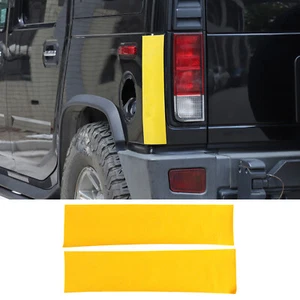 Pegatina antiarañazos luz trasera de papel de lija amarillo para Hummer H2 2003-2007 - Imagen 1 de 16
