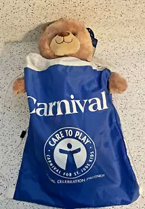 Build-A-Bear Carnival Cruise Line St. Jude Care To Play Plüsch Teddybär mit Etikett - Bild 1 von 7