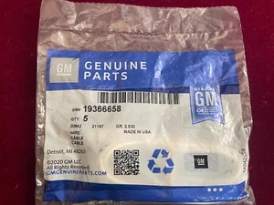 ORIGINAL SEALED PACKAGE  QTY.5 Genuine GM Splice Wire 19366658 - Picture 1 of 2