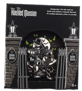 Disney Haunted Mansion Swinging glow in the dark LE 2000 Pin - Picture 1 of 2