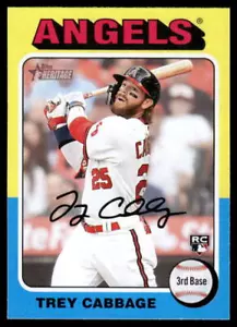 2024 Topps Heritage #109 Trey Cabbage - Foto 1 di 2