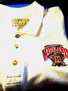 University of Maryland Terrapins NCAA Mens Embroidered Polo/ Golf shirt XXL- New - Picture 1 of 1