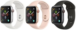 Apple Watch Series SE 44mm (GPS + Cellular) Aluminiowa obudowa - Doskonała - Zdjęcie 1 z 16
