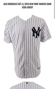 2024 Jersey Fusion Alex Rodriguez Game Worn Jersey Patch New York Yankees - Picture 1 of 7