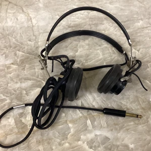 Auriculares de aviación de aviador TDH-39 Telephonics probados de colección - Imagen 1 de 13