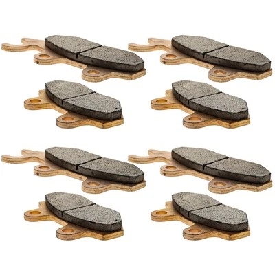 NICHE Brake Pad Set for Kawasaki KLR650 Suzuki Burgman 400 Right Ceramic 4 Pack - Image 1 of 4