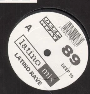 Latino Rave Latino Mix 7" vinyl UK Deep Heat 1989 Megamix DEEP10 - Image 1 of 2