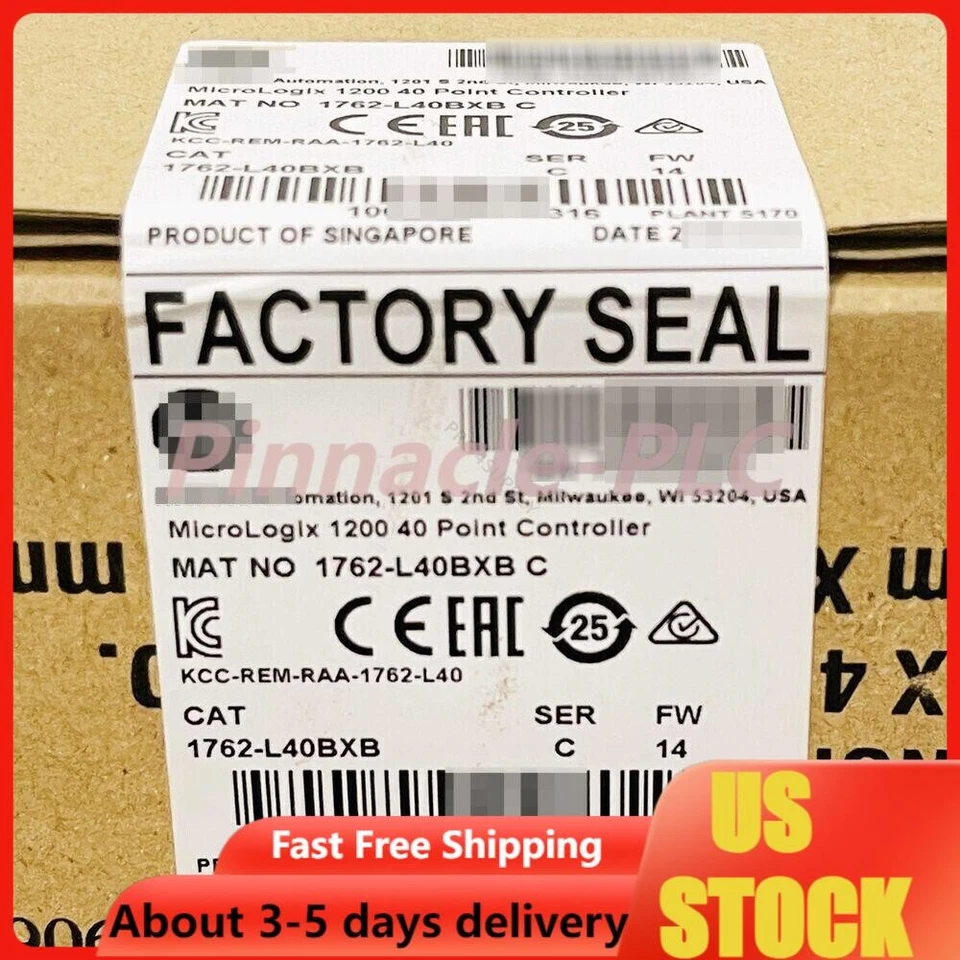 1762-L40BXB AB MicroLogix 1200 40 Point Controller Fast Shipping 1762L40BXB GQ - Image 1 of 1