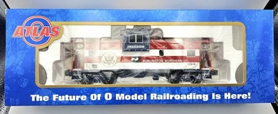 Atlas 6615 Extended Vision Caboose BN FREEDOM #12618 O Gauge/ FACTORY SEALED - Image 1 of 4