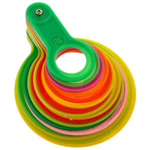 Jeu d'étriers de mesure de fruits outil de mesure de cercle jauge orange - Photo 1/12