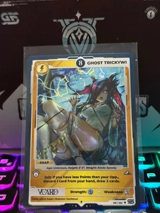 VCARD Awakened Worlds - 1st Edition - Ghost Trickywi - Power 8  Standard Version - Picture 1 of 2