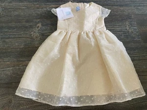 Bella Bliss Cap Sleeve Candi Girl Dress Ivory Size 5 - Picture 1 of 4