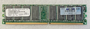 305957-041 Hewlett-Packard 256Mb Ddr 333Mhz Pc2700 184-Pin Memory Module - Picture 1 of 2