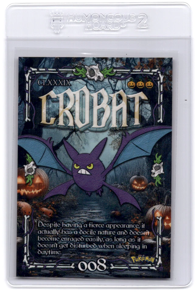 Pokemon Topps Team Rocket 套装 Crobat — 第 1/1 张图片