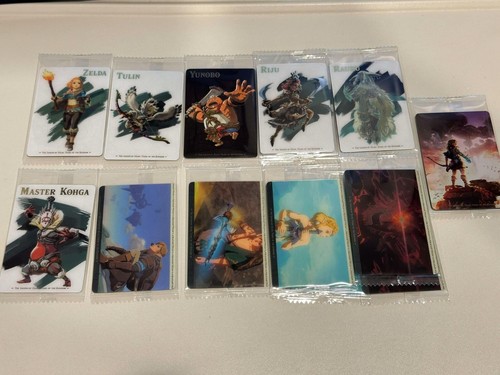 The Legend of Zelda Tears of the Kingdom Wafer Cards BANDAI | eBay ...