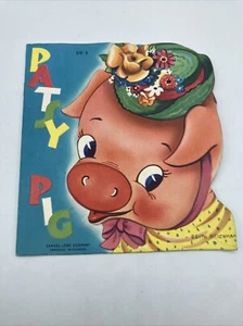 Patsy Pig by Edith Reichman 1950 Vintage Softcover Book - Imagen 1 de 9