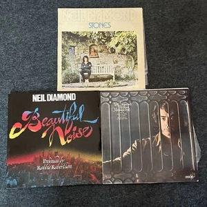 3x LP Vinyl Records Neil Diamond - Stones, Beautiful Noise, Tap Root Manuscript - Picture 1 of 7