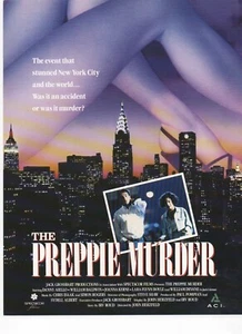 P252/5 Filmplakat (DIN A4) THE PREPPIE MURDER Danny Aiello William Baldwin - Picture 1 of 2