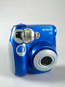 Polaroid 300 Instant Film Camera - Blue - Tested