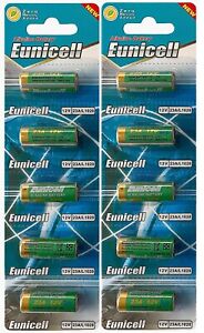 ENVOI SOUS SUIVI EUNICELL 10 piles 23A -  - MN21 A23 LRV08 E23A 12V Alcaline