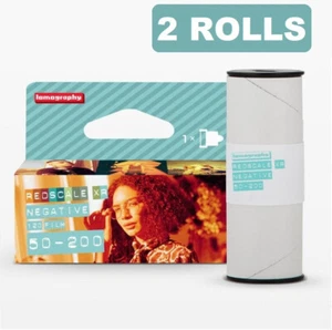 Película negativa de formato medio 2 rollos Lomography Redscale XR 50-200 ISO color 120 - Imagen 1 de 6