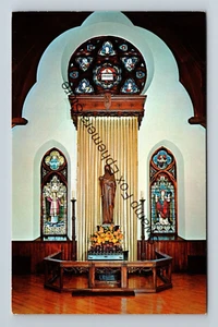 Postcard The Lady Shrine St. Paul's Cathedral Fond du Lac Wisconsin - Picture 1 of 2