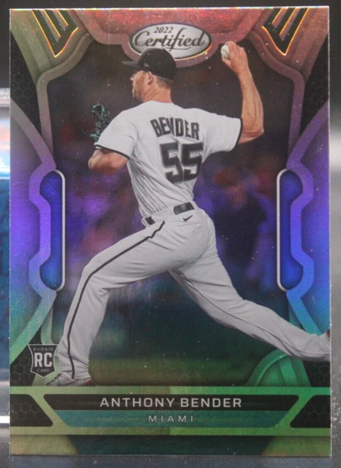 Anthony Bender (Marlins/RC) - 2022 Panini Chronicles Certified #48 - Image 1 of 1