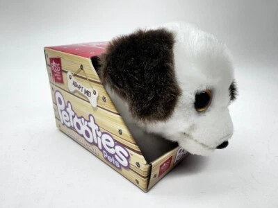 Russ Petooties “Scout” White & Brown Jack Russell Dog Soft Plush 5" W/Box NEW - Image 1 of 4