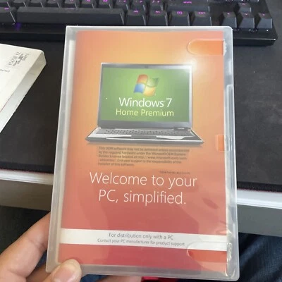 Software Microsoft Windows 7 Home Premium OEM - con codice Product Key di licenza 64 bit - Immagine 1 di 2