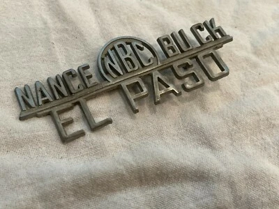 Nance Buck Mopar Dodge Dealership **Closed** El Paso, Texas Metal Ornament Trunk - Image 1 of 4