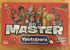 Go Master YouTubers Board Game by IDEAL -BRAND NEW & SEALED with Free Postage - Picture 1 of 2