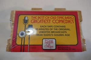 The Best of Old Time Radio Greatest Comedies 6 Cassette Set w/mini crate - Picture 1 of 2