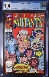🔥NEW MUTANTS #87 CGC 9.4*1990 MARVEL*1ST APP. CABLE*ROB LIEFELD*TODD McFARLANE* - Picture 1 of 2