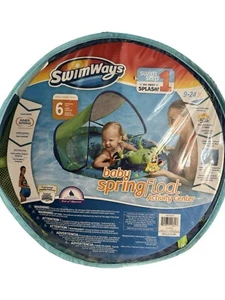 SwimWays Baby Spring Float Activity Center Pool Floß mit Sonnendach - NEU! - Bild 1 von 2
