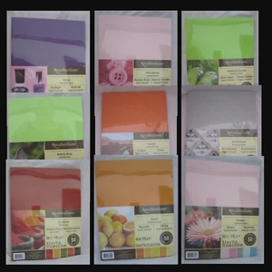 RECOLLECTIONS CARDSTOCK Paper 8 1/2" x 11" 50 Sheets 65 lb 5 COLOR PACK U PICK - Picture 1 of 82