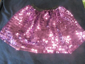 ZARA GIRL'S  SEQUIN SKIRT - SIZE: 6 - FREE SHIPPING - Picture 1 of 7